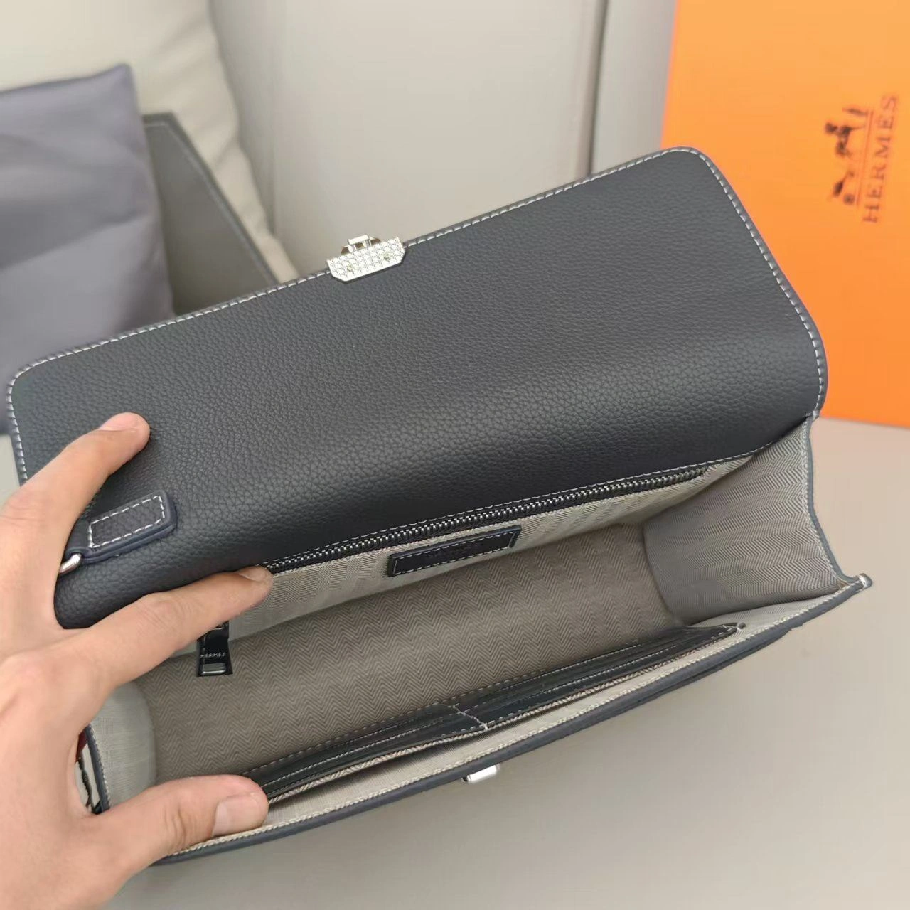 Mens Hermes Clutch Bags FreshLook 92873