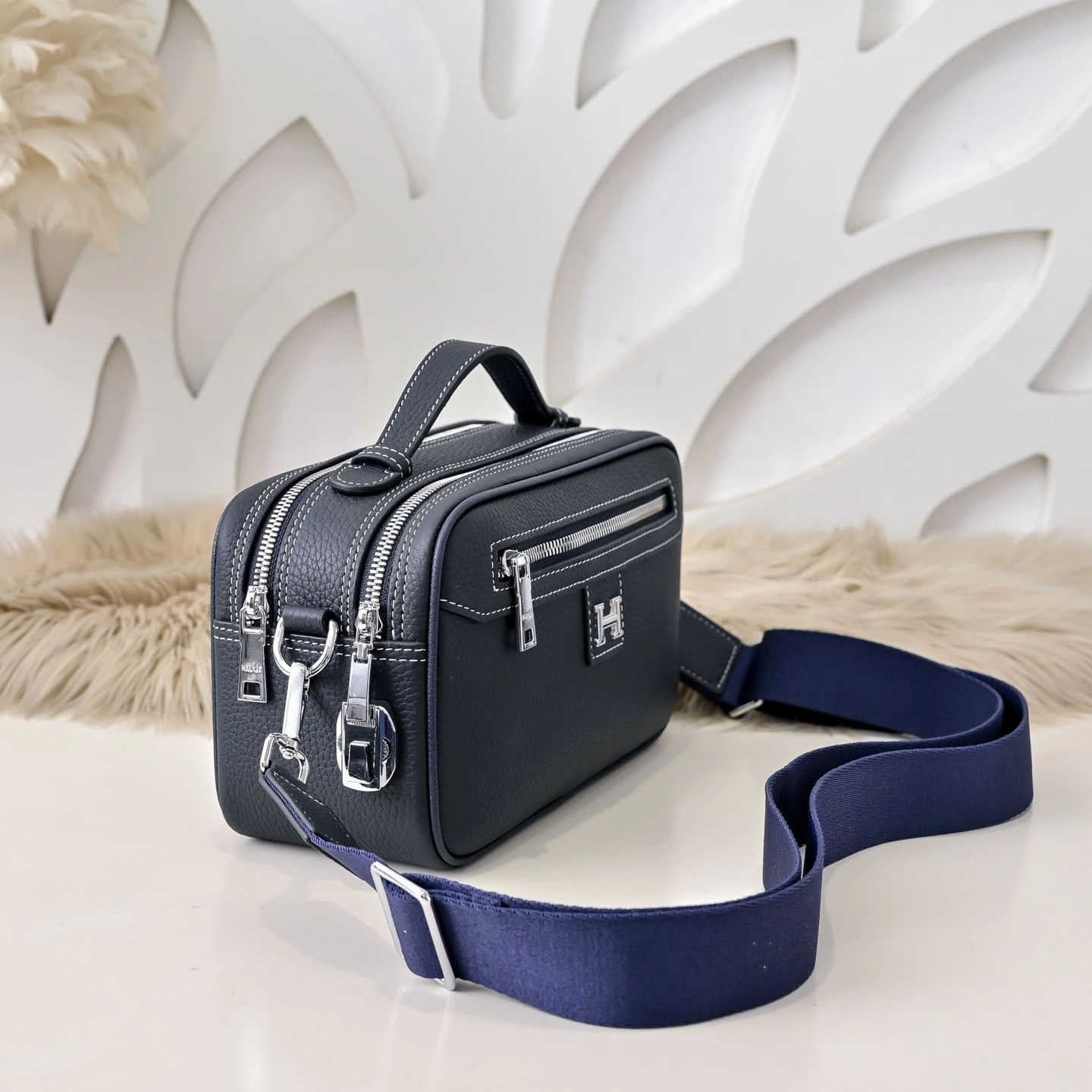 Mens Hermes Satchel Bags Snug 90824