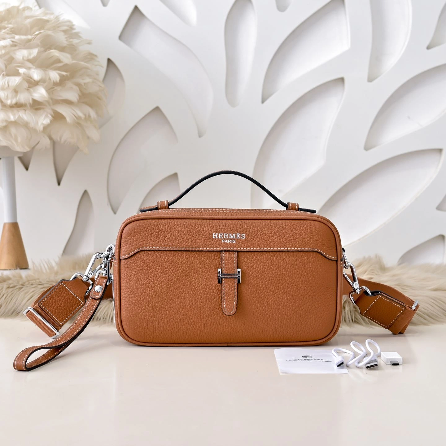 Mens Hermes Satchel Bags Breathable 90830