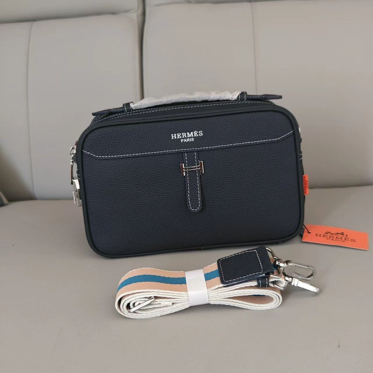 Mens Hermes Satchel Bags Compact 92844