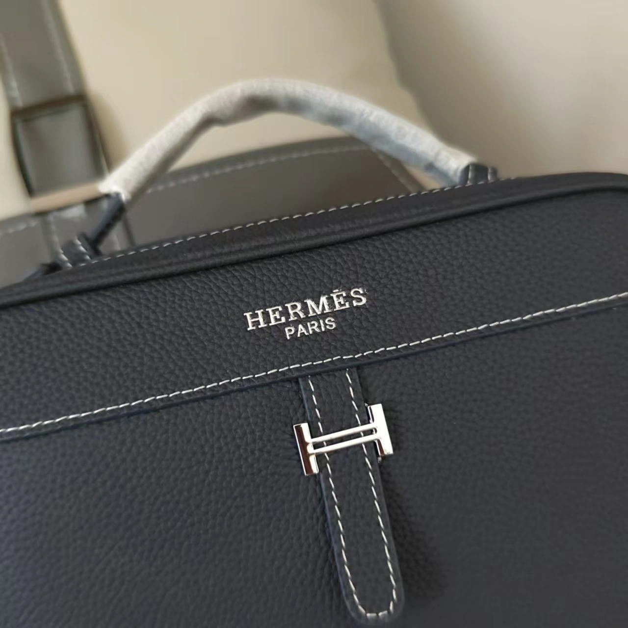 Mens Hermes Satchel Bags Compact 92844