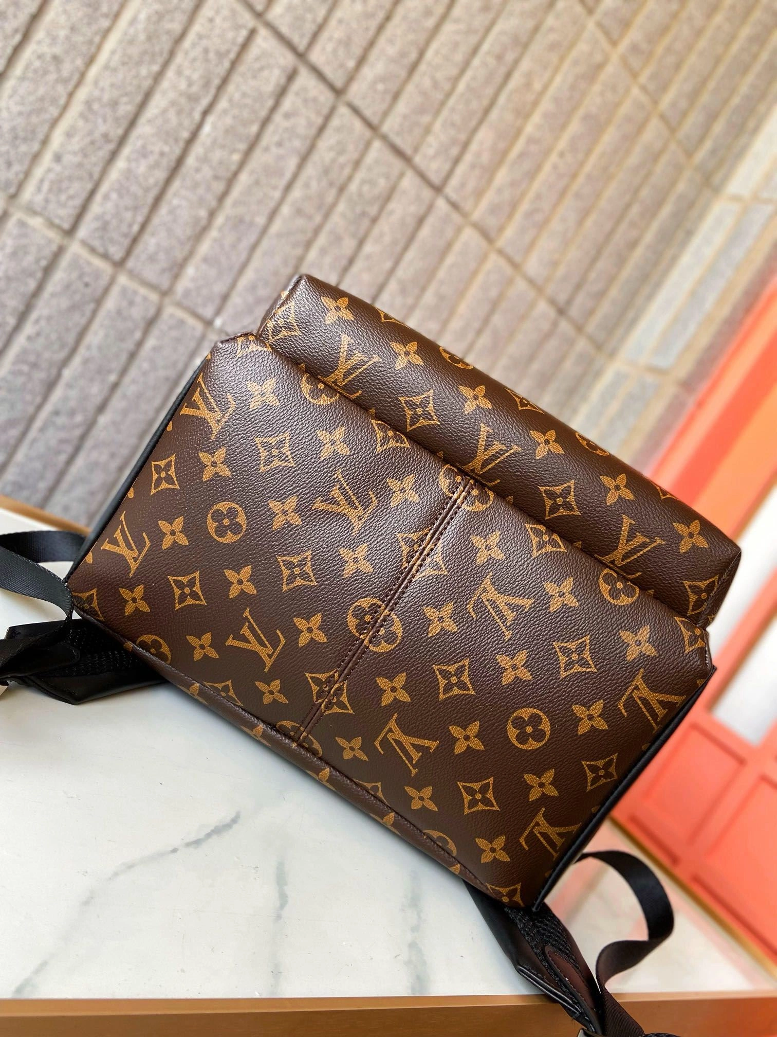 Mens Louis Vuitton Backpacks WaterResistant 92861