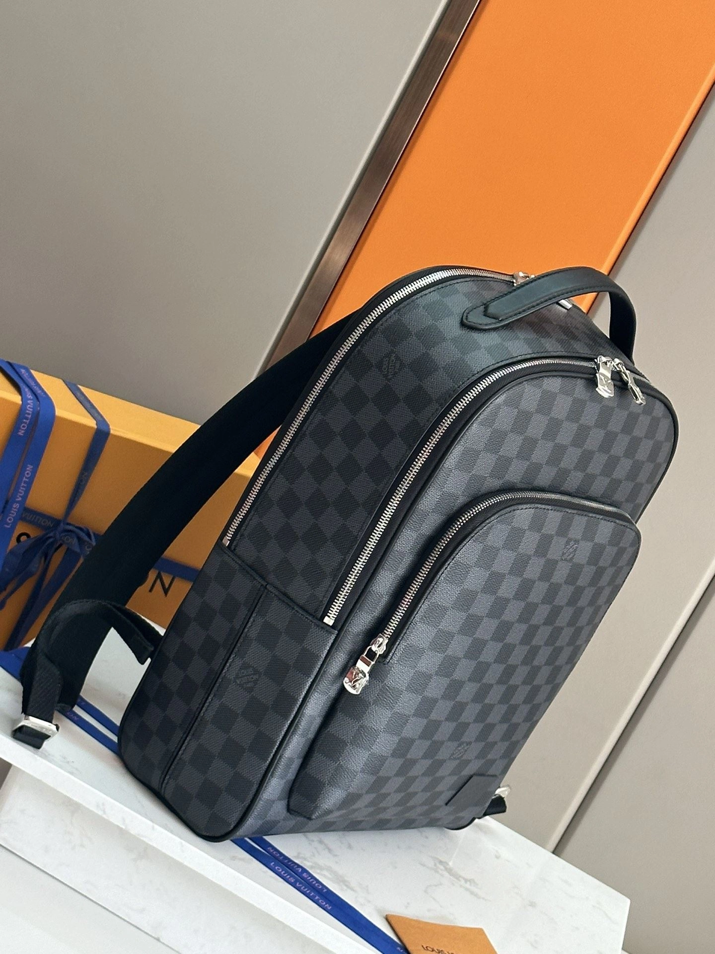 SoftTouch Mens Louis Vuitton Backpacks 91765