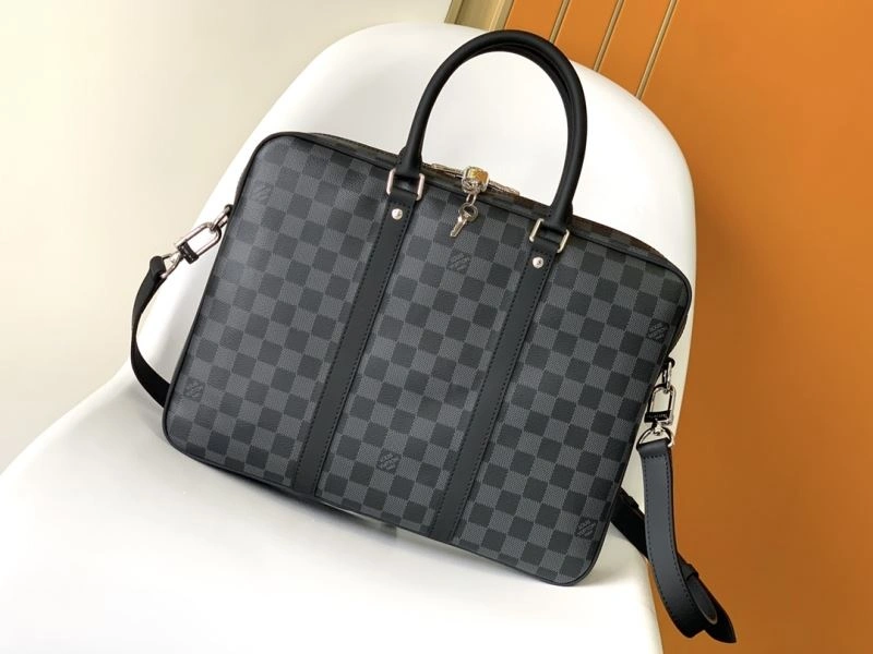 Mens Louis Vuitton Briefcases Stretchable 94123