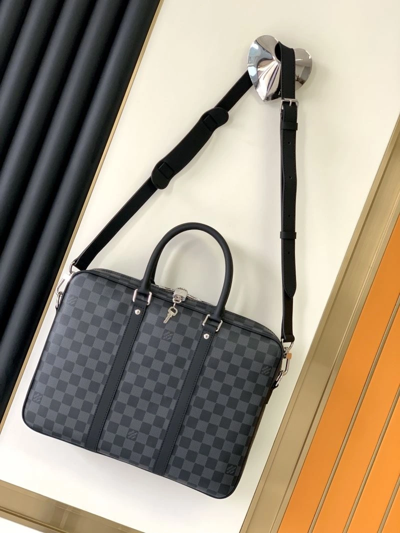 Mens Louis Vuitton Briefcases Stretchable 94123