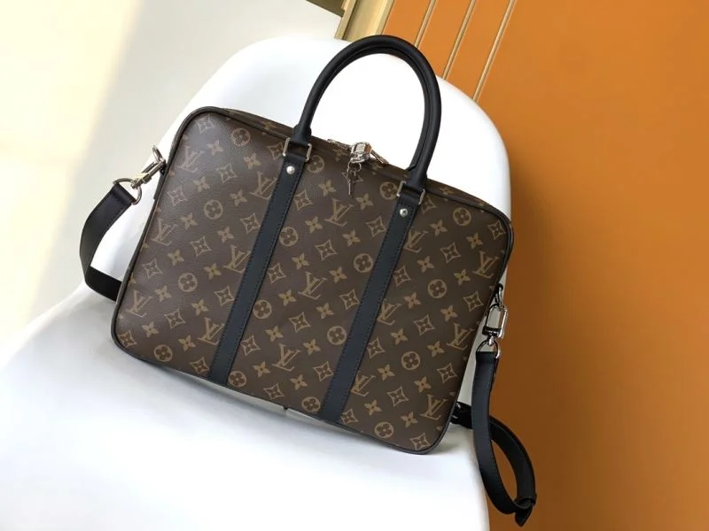 Bright Mens Louis Vuitton Briefcases 42076