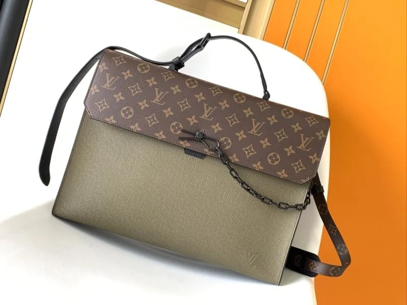 Mens Louis Vuitton Briefcases EasyCare 42063