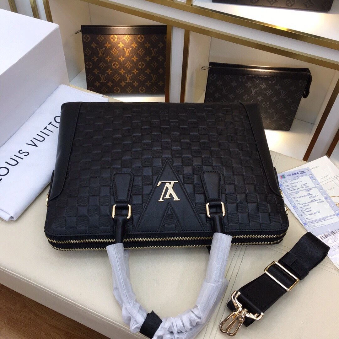 Mens Louis Vuitton Briefcases Durable 92795