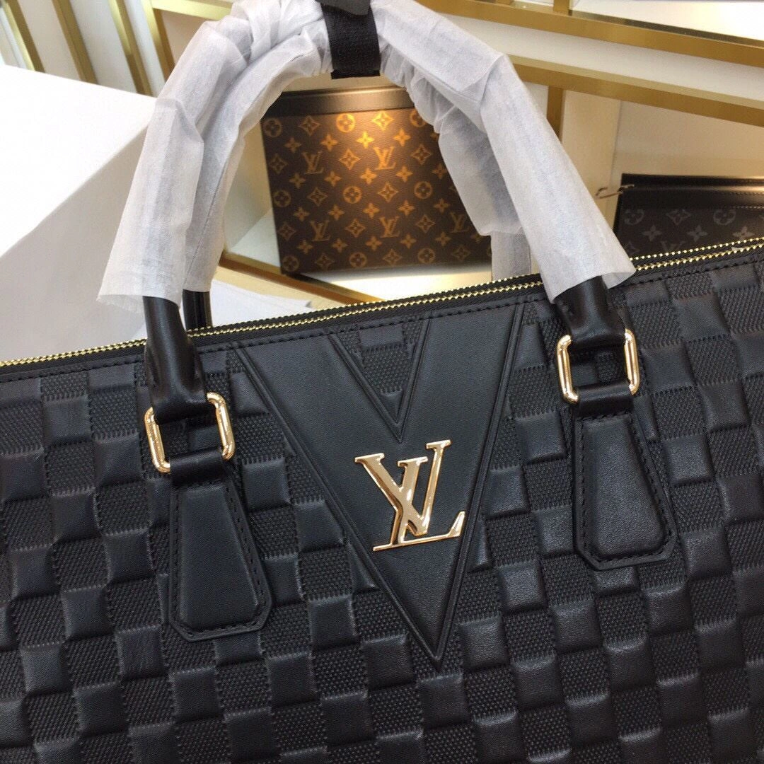 Mens Louis Vuitton Briefcases Durable 92795