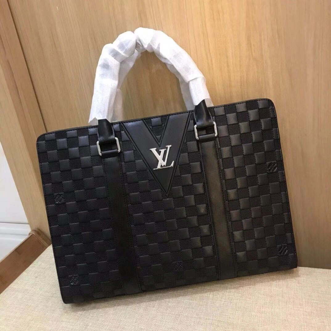 Mens Louis Vuitton Briefcases Breathable 92792