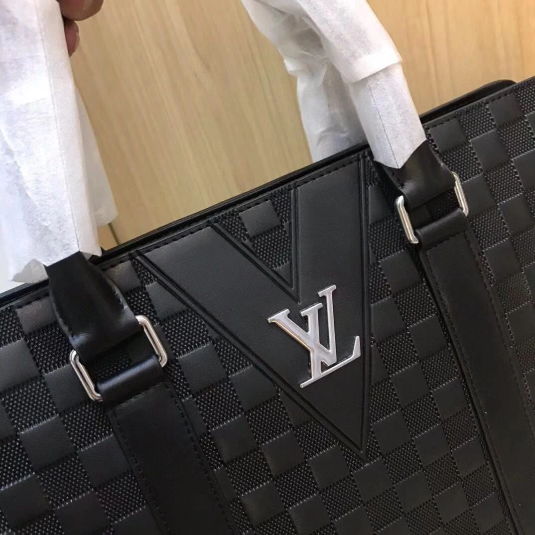 Mens Louis Vuitton Briefcases Breathable 92792