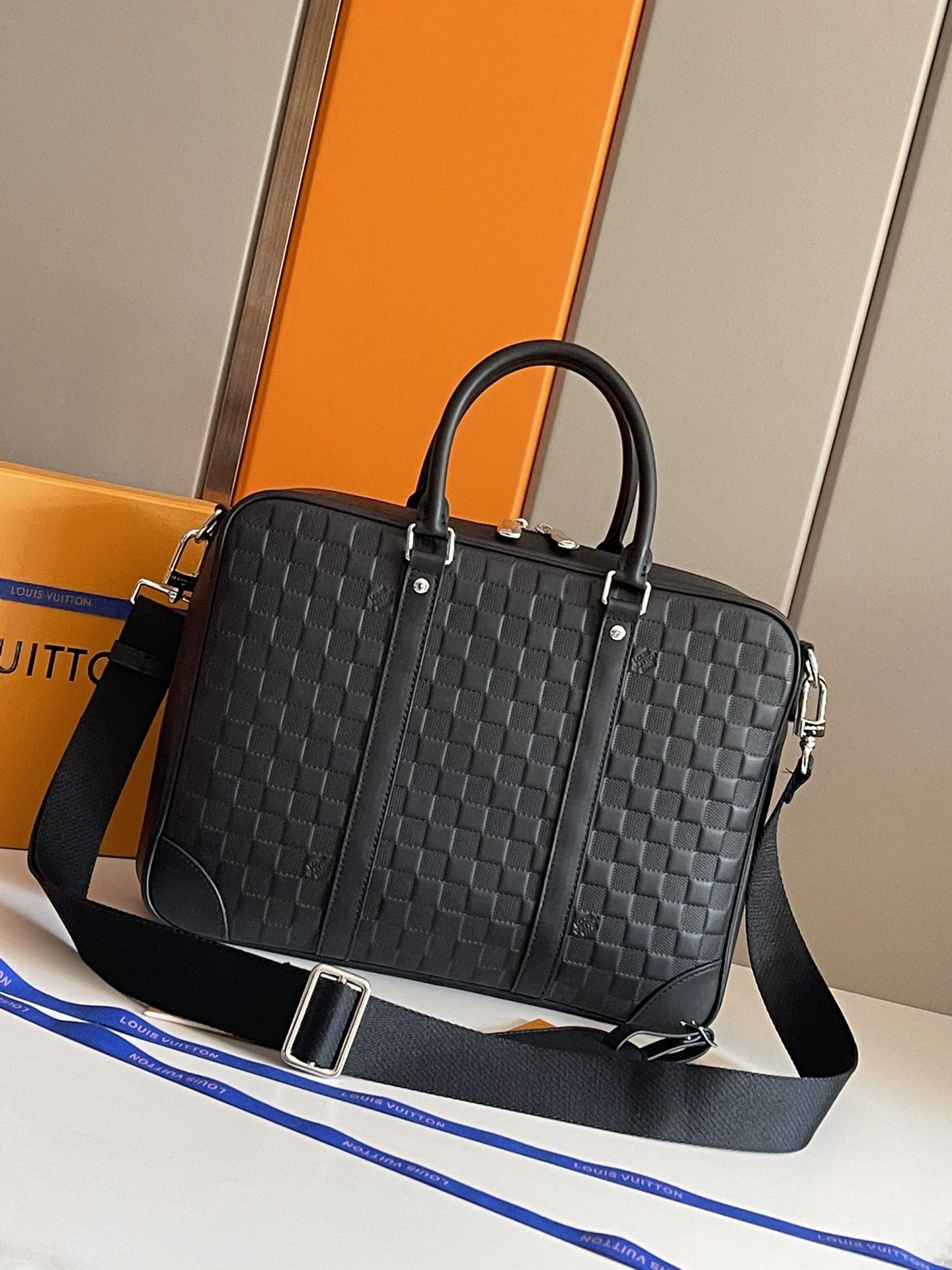 Mens Louis Vuitton Briefcases Breathable 91759
