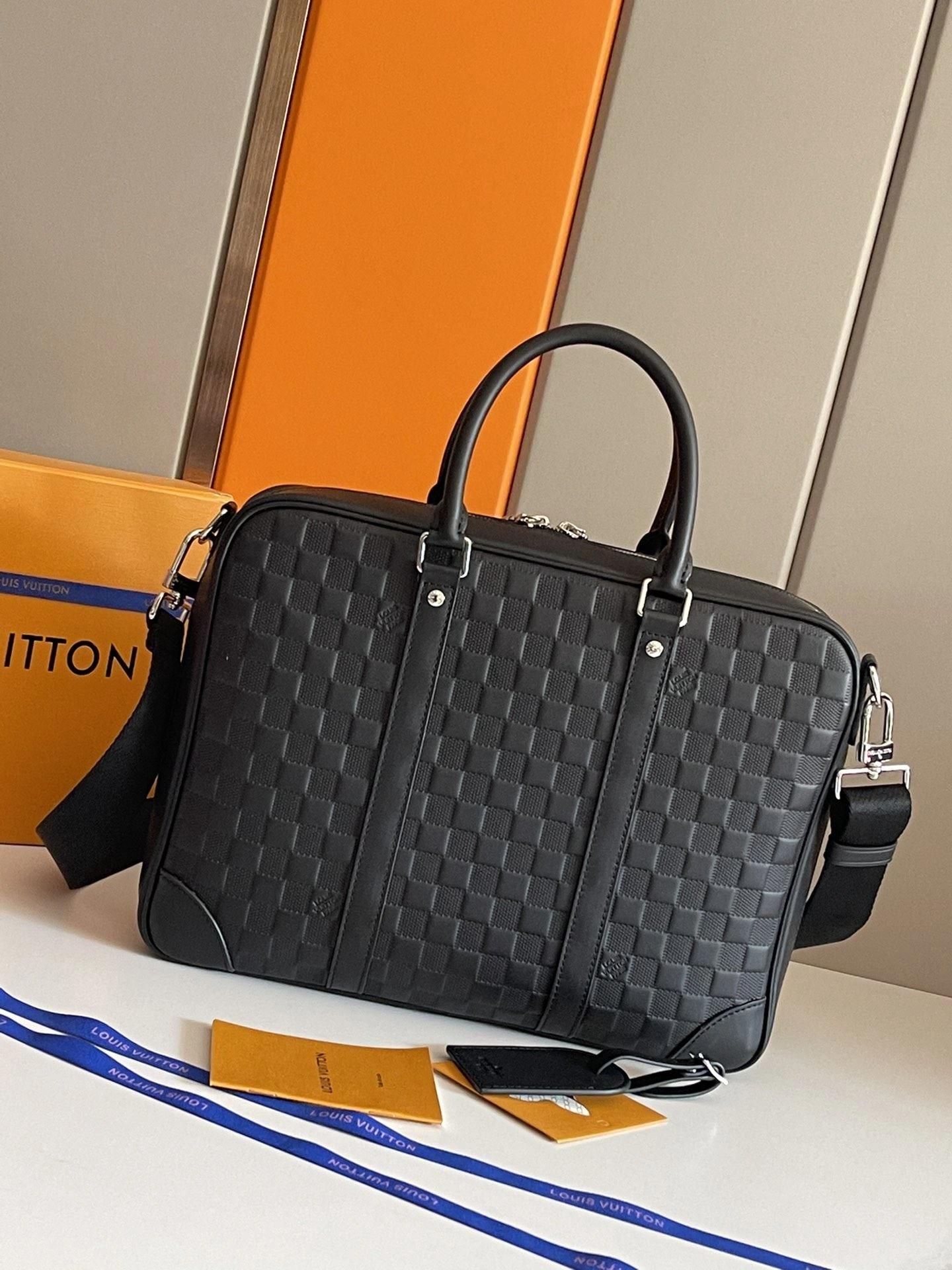 Mens Louis Vuitton Briefcases Breathable 91759