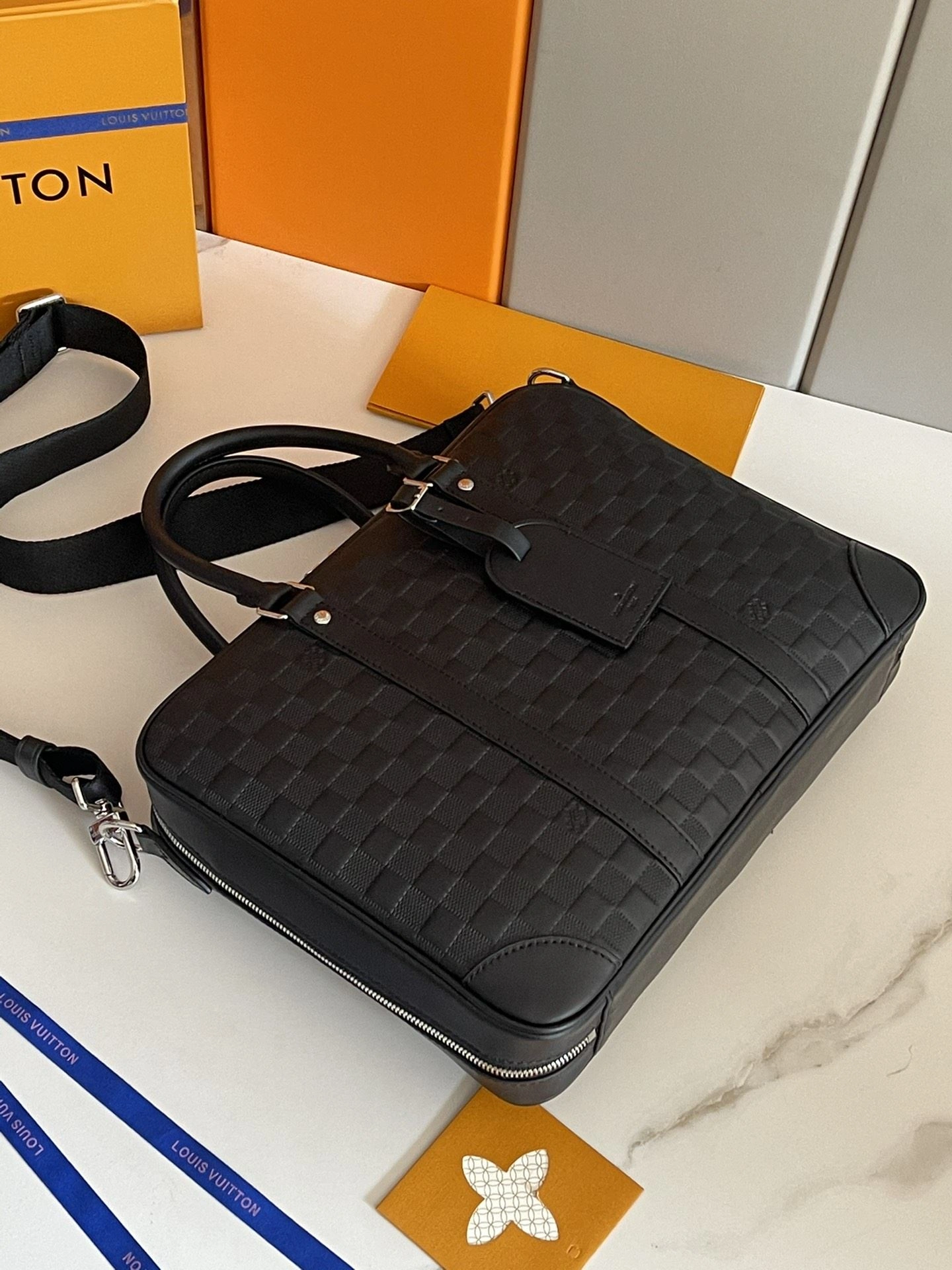 Mens Louis Vuitton Briefcases Breathable 91759