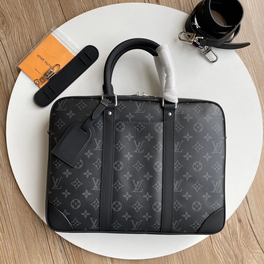 Breathable Mens Louis Vuitton Briefcases 91756
