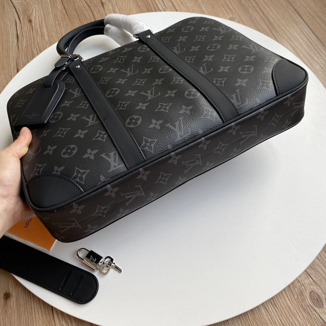 Breathable Mens Louis Vuitton Briefcases 91756