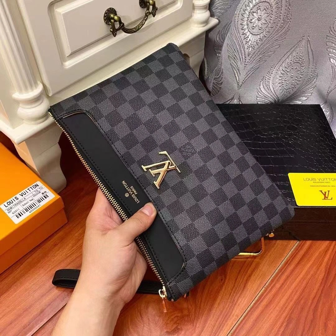 Mens Louis Vuitton Clutch Bags WaterResistant 92758