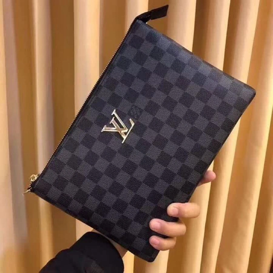 Mens Louis Vuitton Clutch Bags Unisex 92745