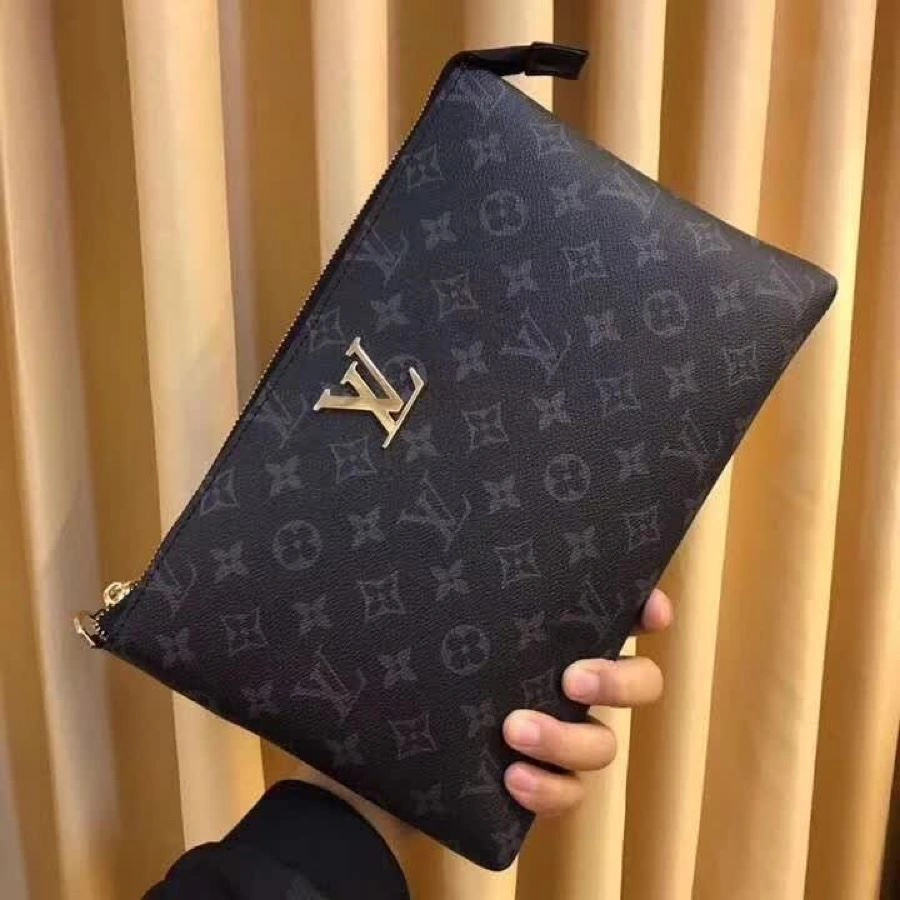 Breathable Mens Louis Vuitton Clutch Bags 92748