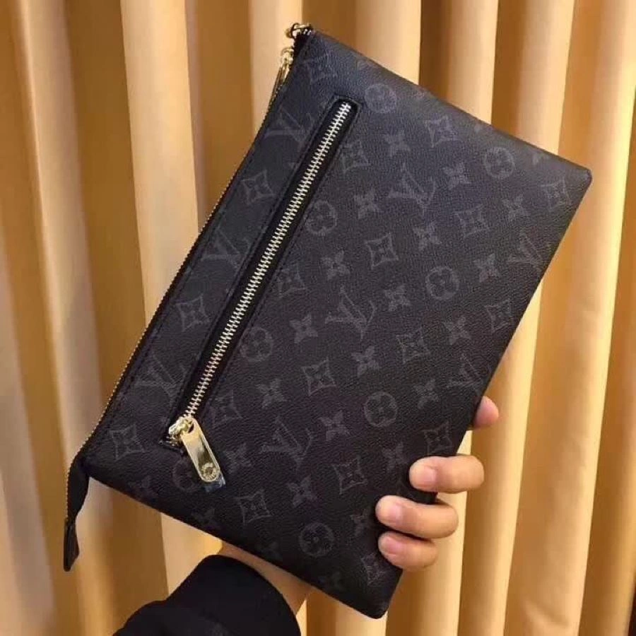 Breathable Mens Louis Vuitton Clutch Bags 92748