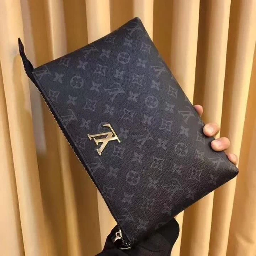 Breathable Mens Louis Vuitton Clutch Bags 92748