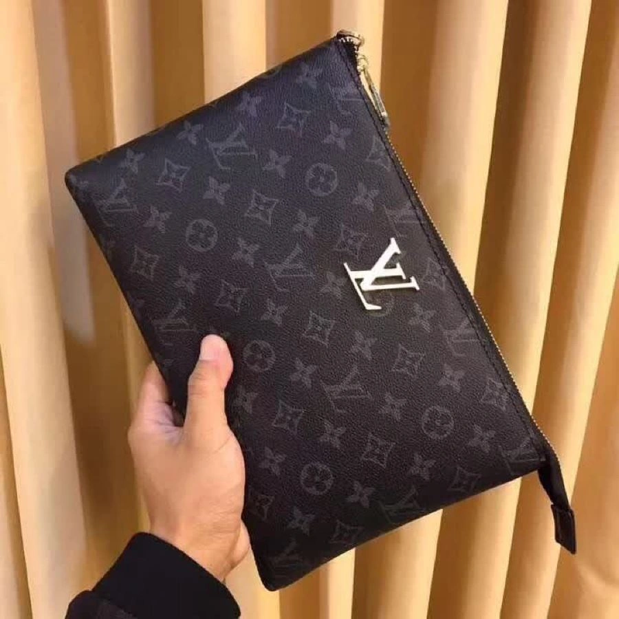 Breathable Mens Louis Vuitton Clutch Bags 92748