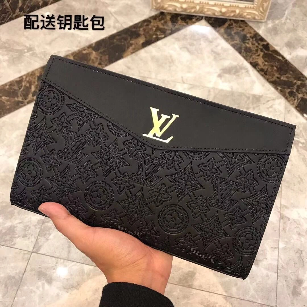 Mens Louis Vuitton Clutch Bags TimelessDesign 92739