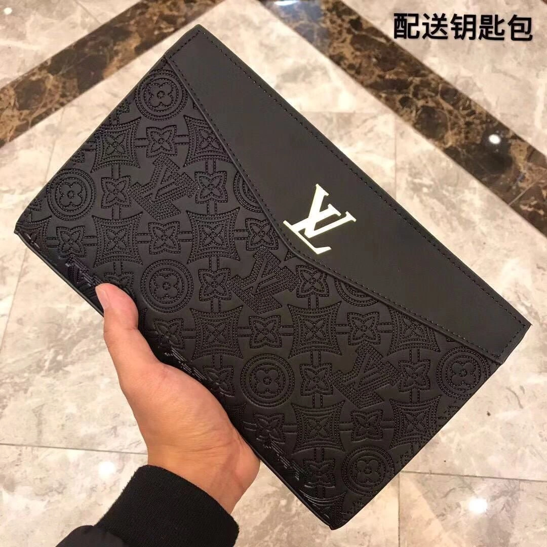 Mens Louis Vuitton Clutch Bags TimelessDesign 92739