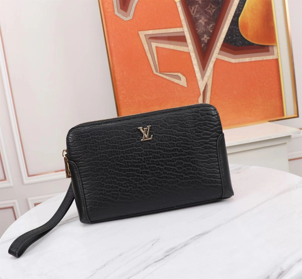 Bright Mens Louis Vuitton Clutch Bags 92735