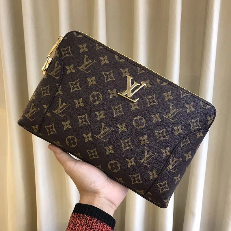 Breathable Mens Louis Vuitton Clutch Bags 92710