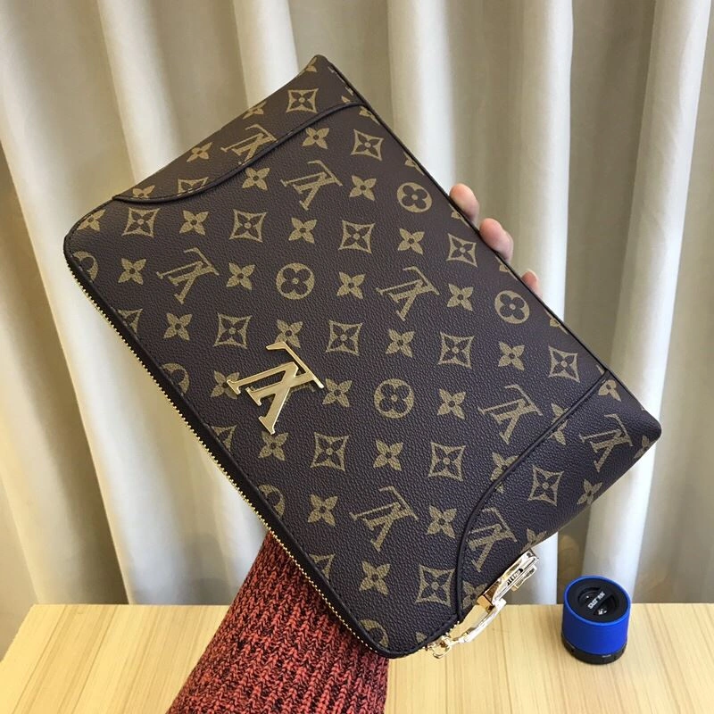 Breathable Mens Louis Vuitton Clutch Bags 92710