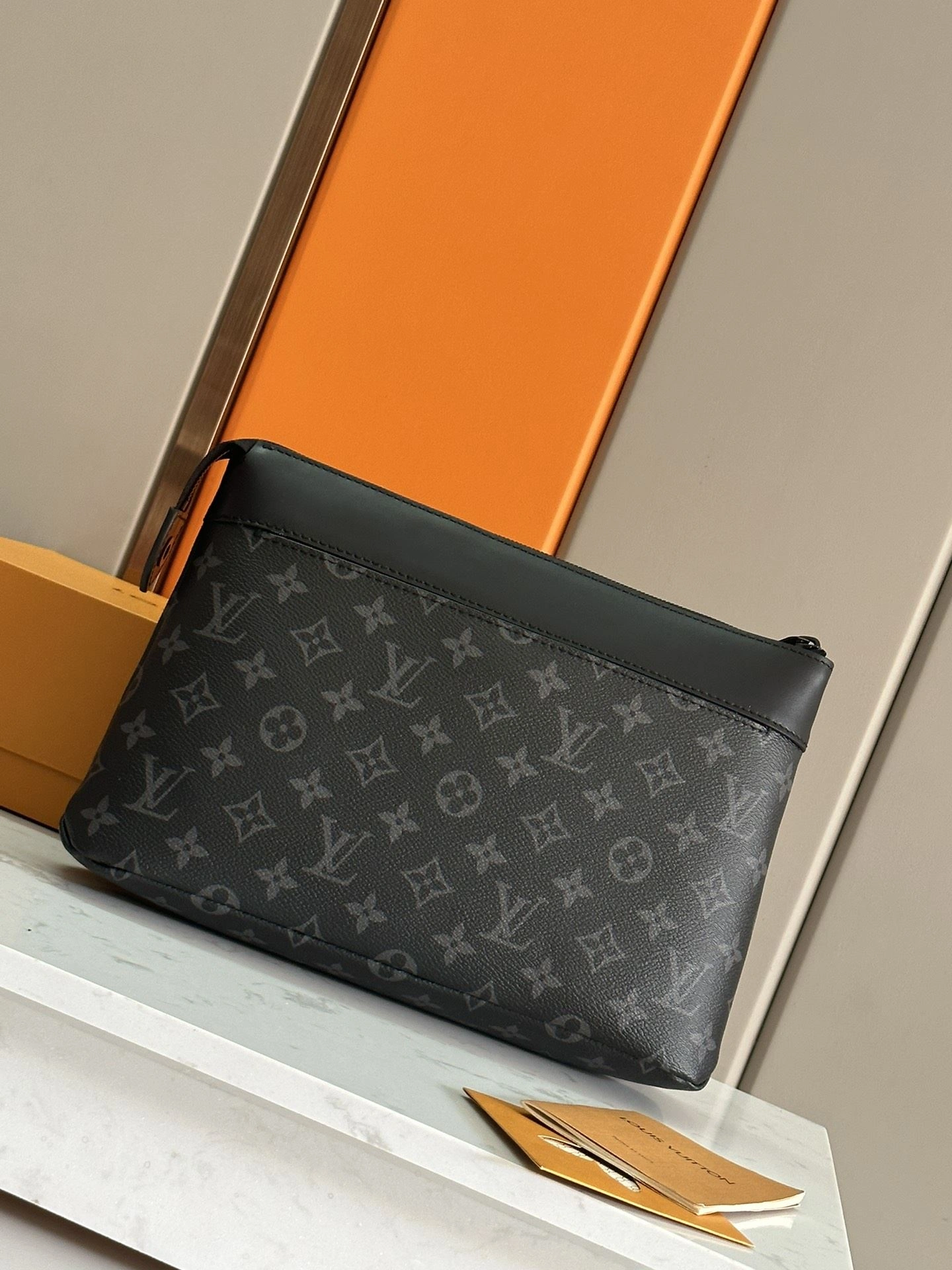 Mens Louis Vuitton Clutch Bags Breathable 91738