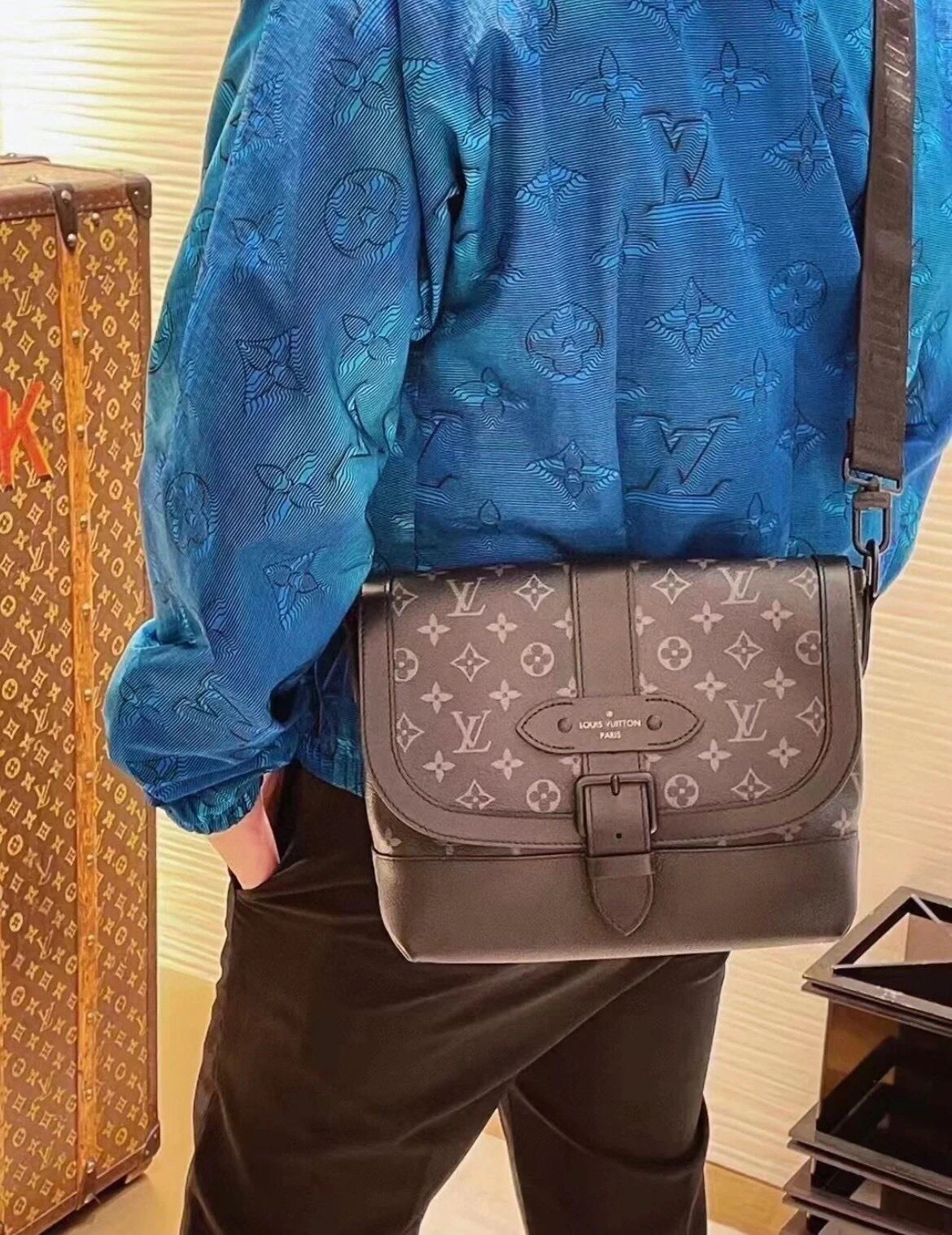 Mens Louis Vuitton Satchel Bags WeatherProof 91797