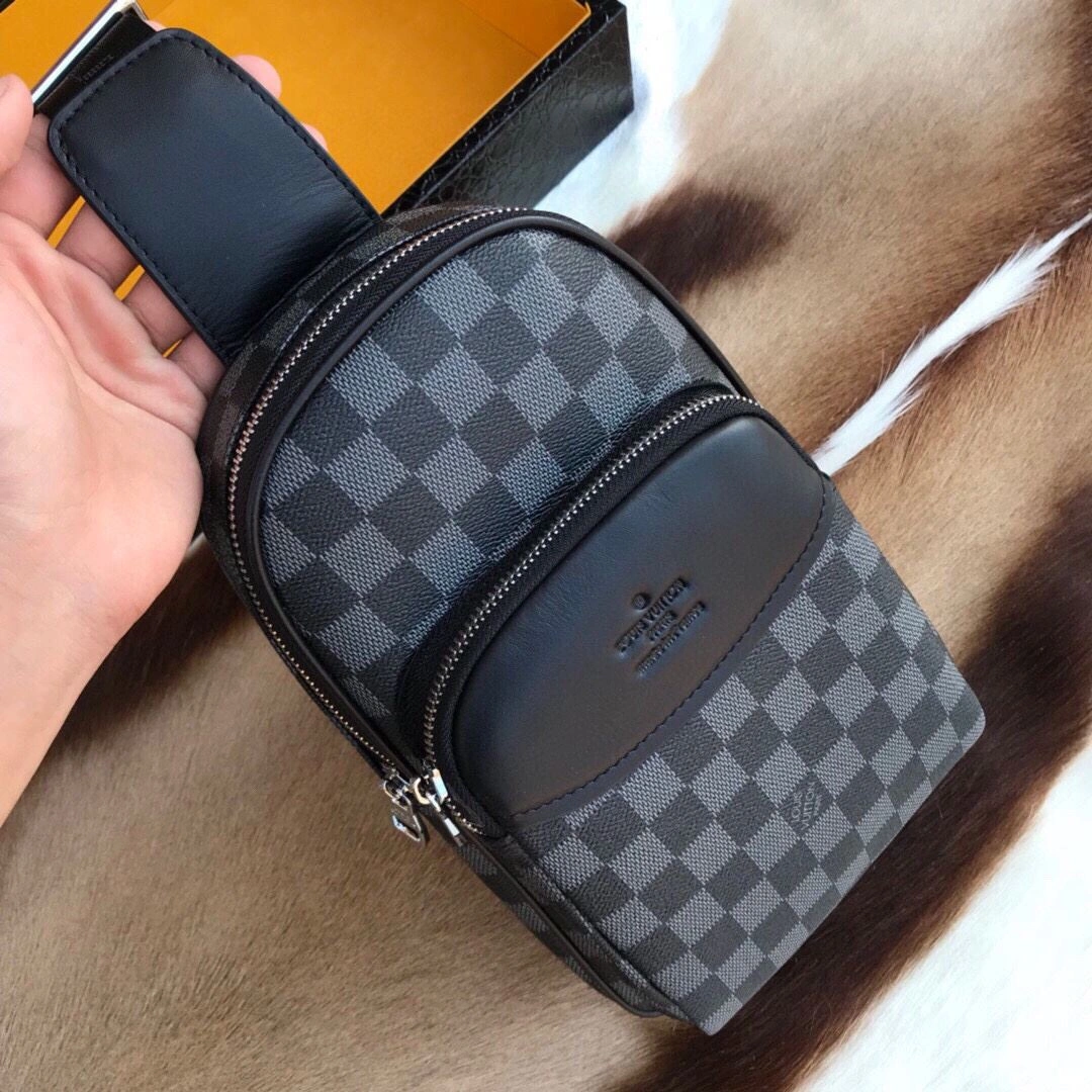 Sleek Mens Louis Vuitton Waist Chest Packs 92658