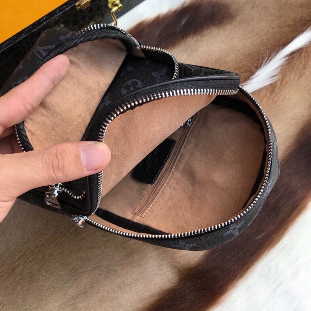 Mens Louis Vuitton Waist Chest Packs Stretchable 92672