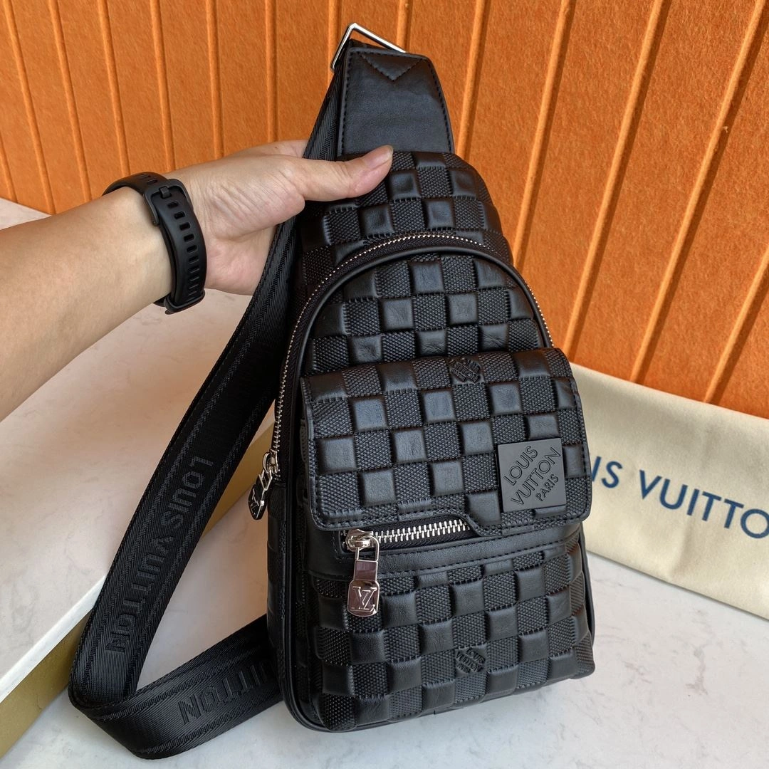Mens Louis Vuitton Waist Chest Packs Durable 92659
