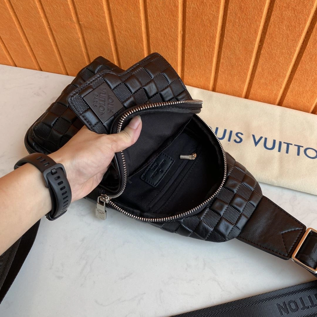 Mens Louis Vuitton Waist Chest Packs Durable 92659