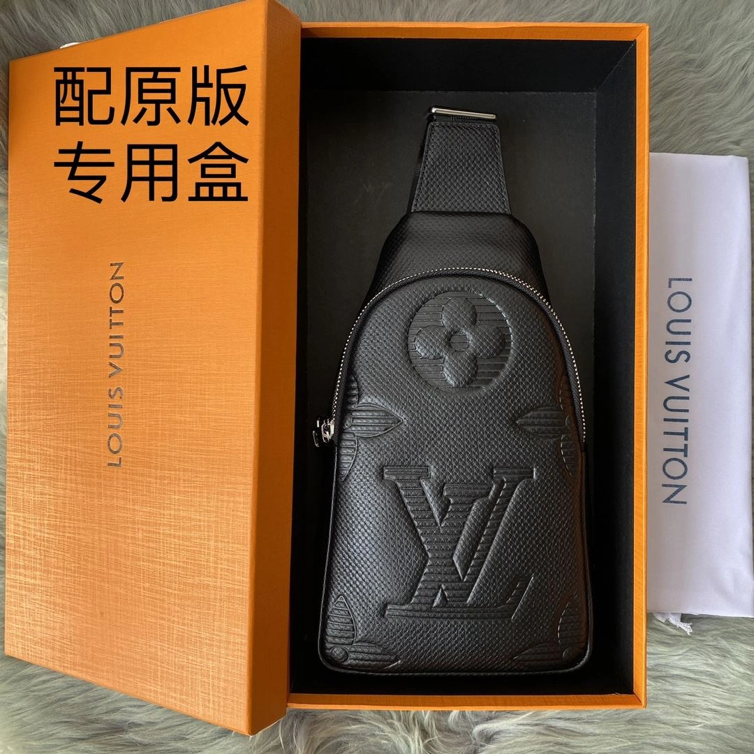 Mens Louis Vuitton Waist Chest Packs Stretchable 92651