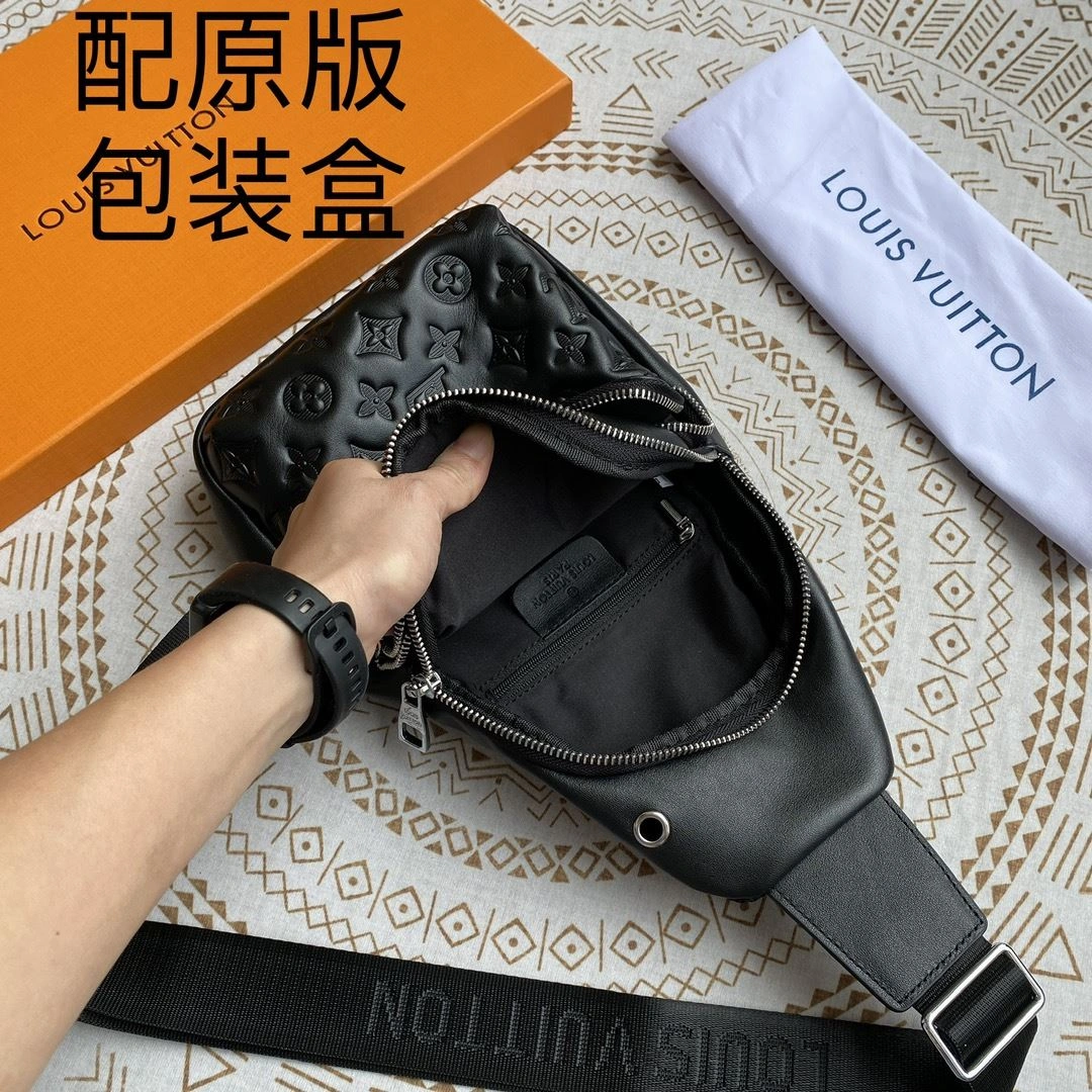 Mens Louis Vuitton Waist Chest Packs Flexible 92630