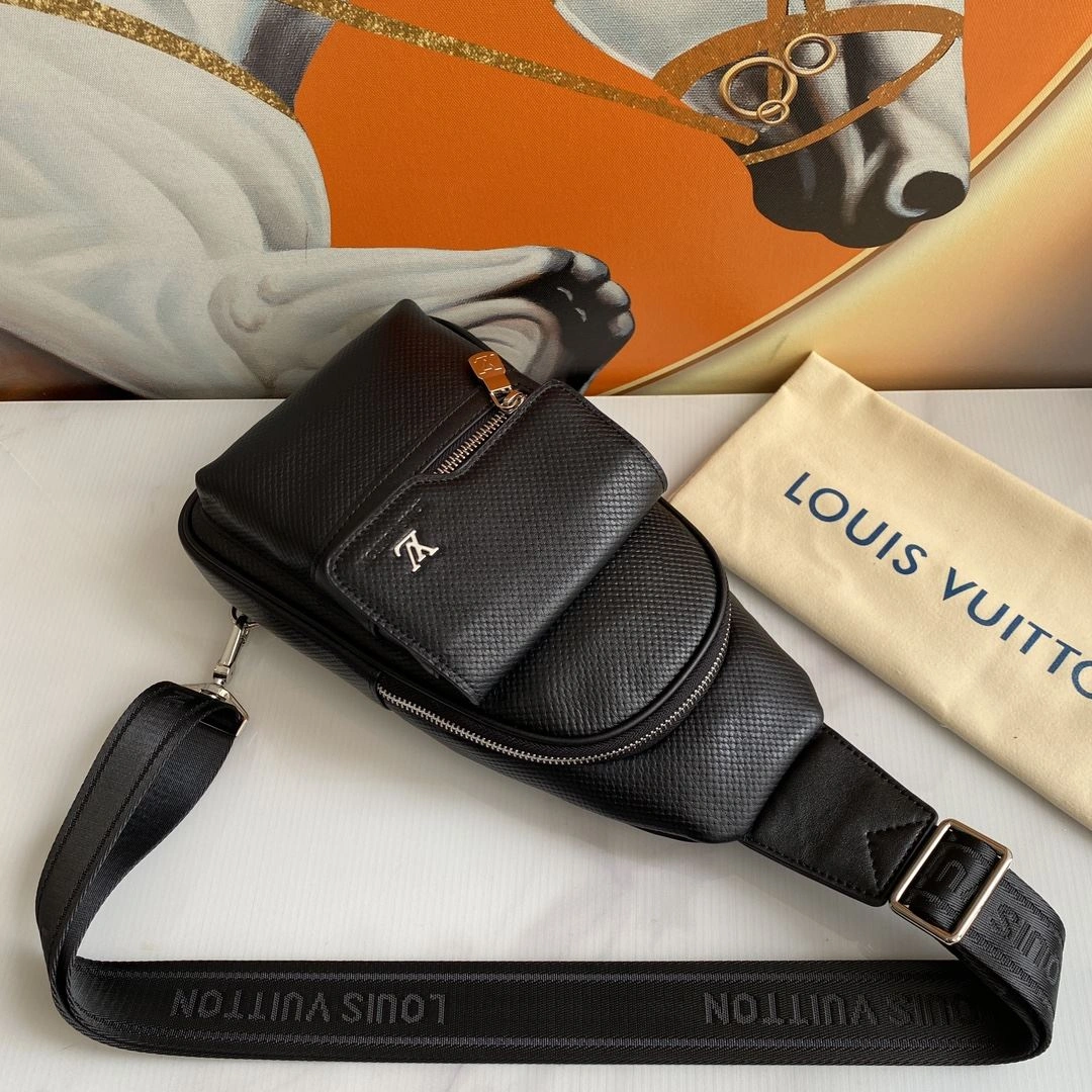 Mens Louis Vuitton Waist Chest Packs GoodFit 91651