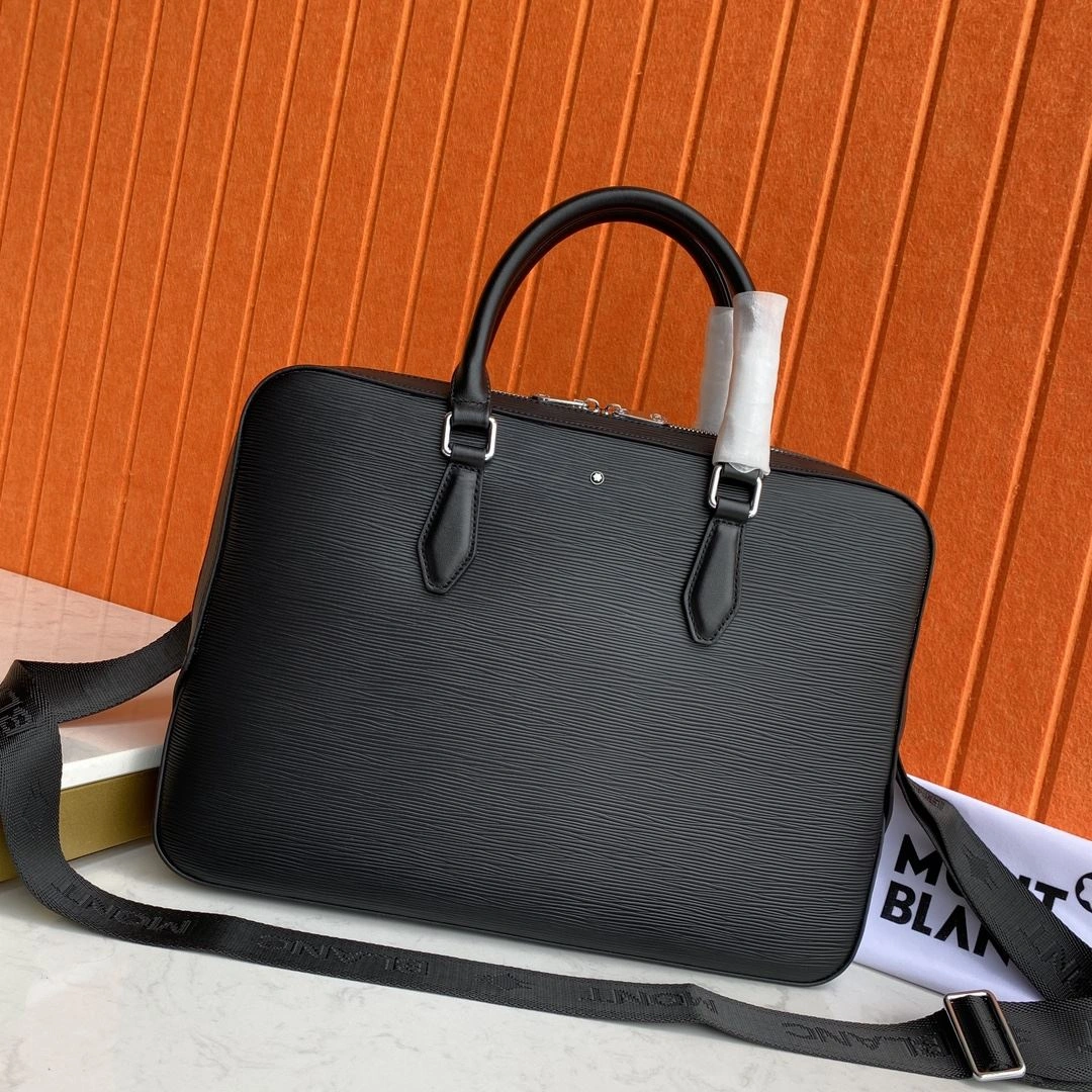 SmoothTexture Mens Montblanc Briefcases 92617