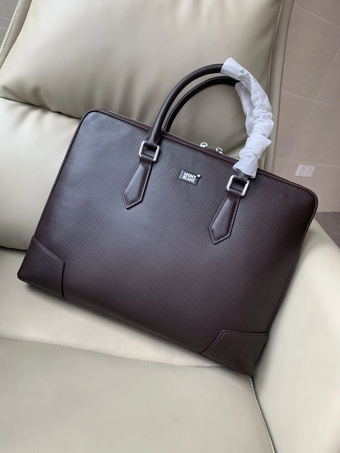 Mens Montblanc Briefcases OdorResistant 92561