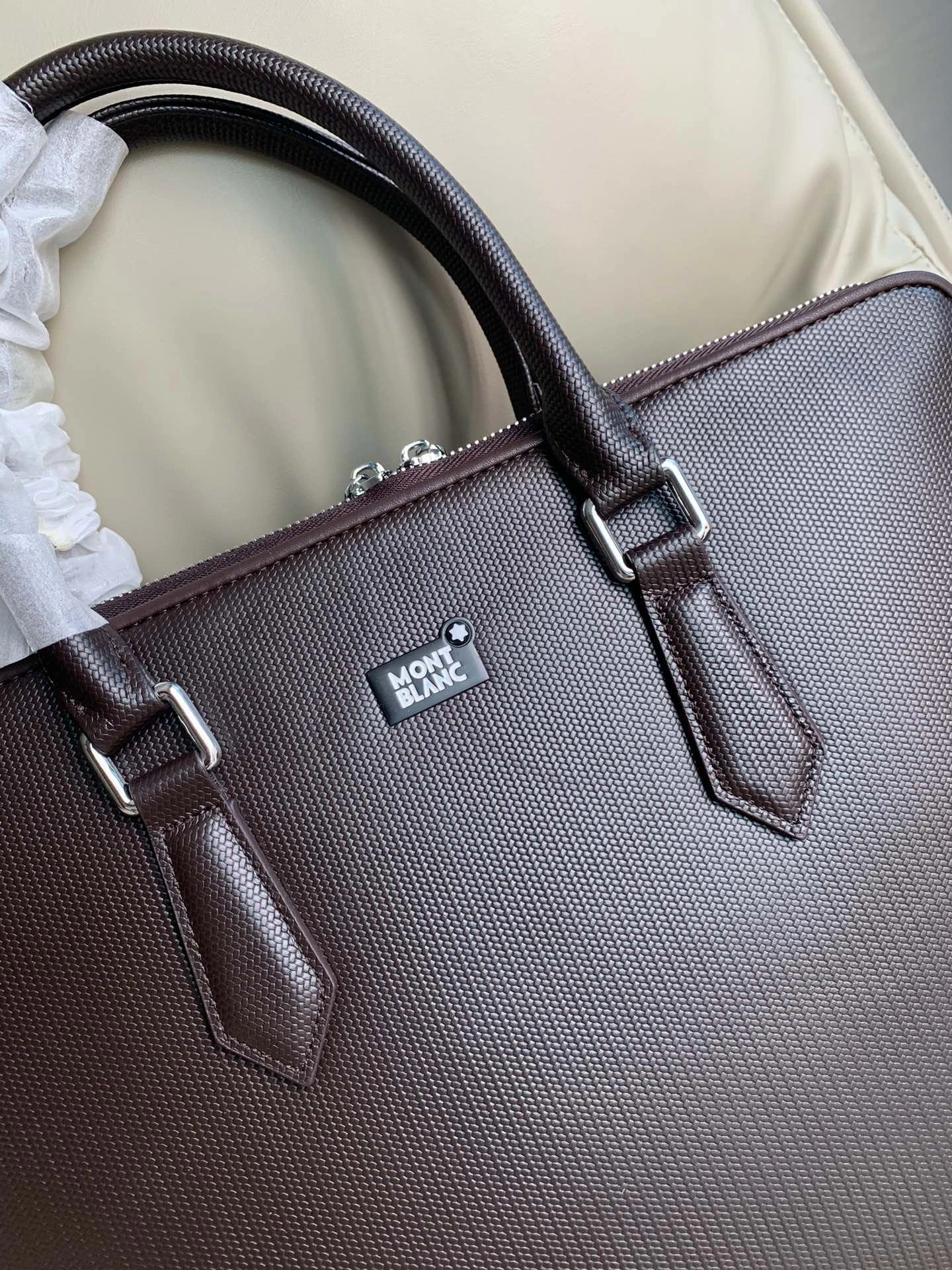 Mens Montblanc Briefcases OdorResistant 92561
