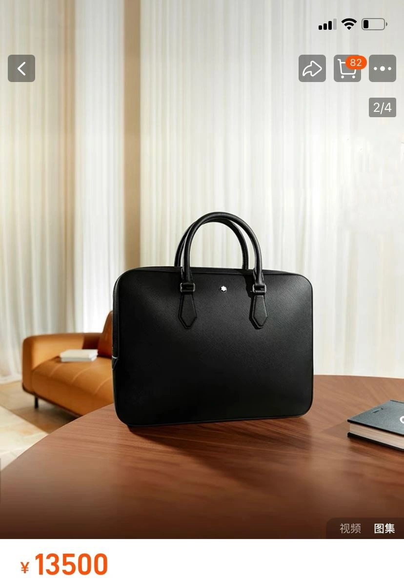 Casual Mens Montblanc Briefcases 92554
