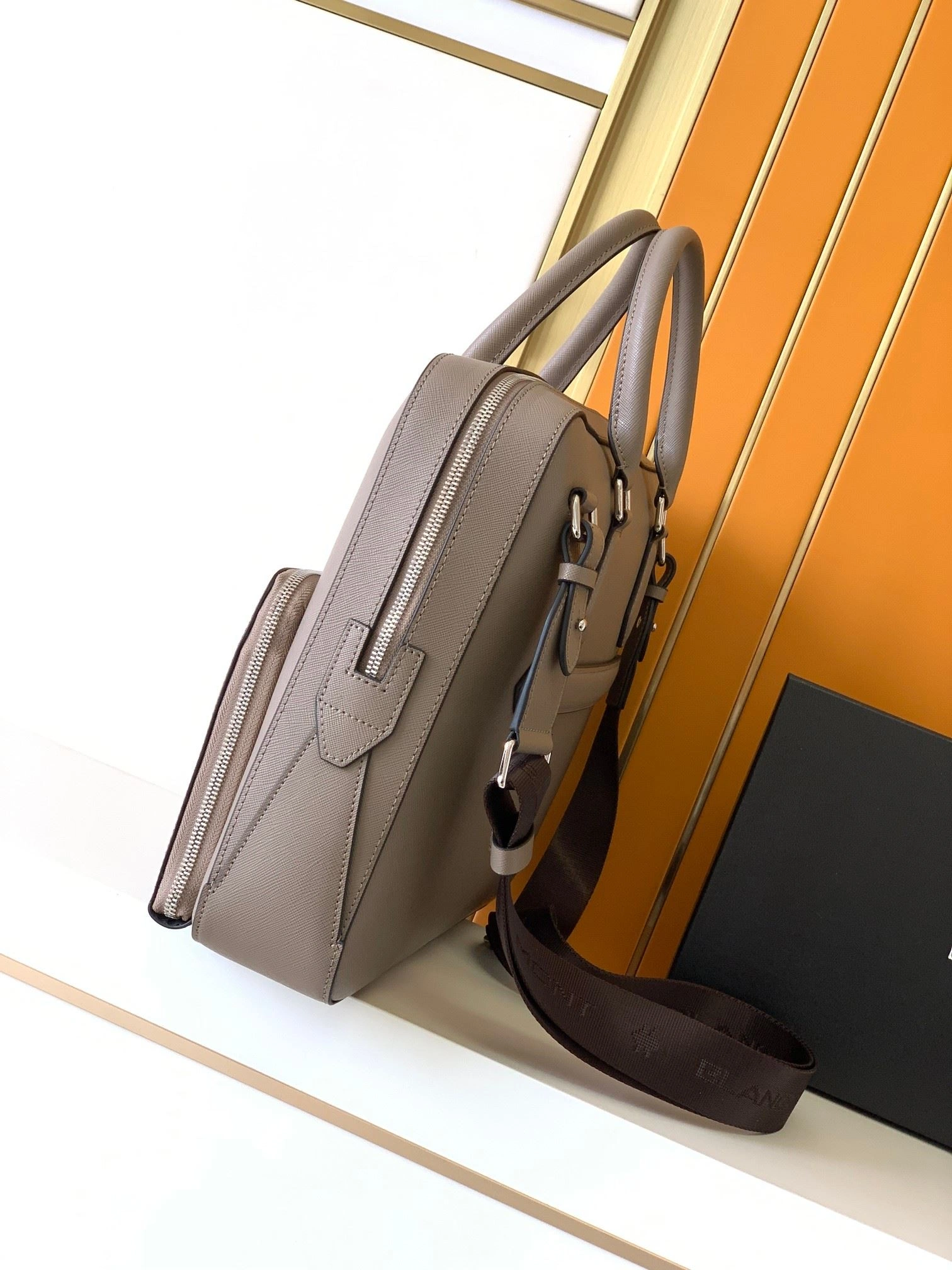 Minimalist Mens Montblanc Briefcases 91591