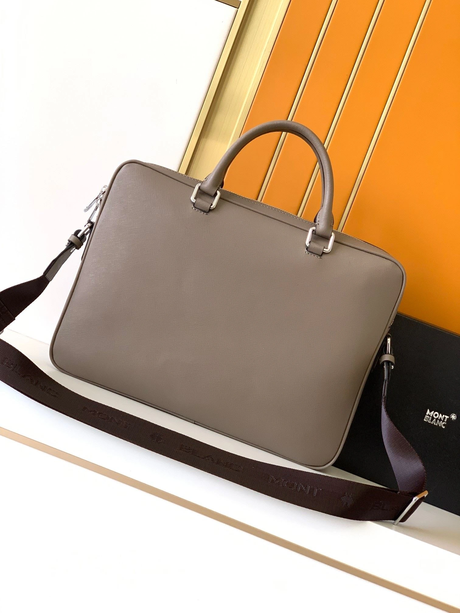 Mens Montblanc Briefcases Sleek 91607