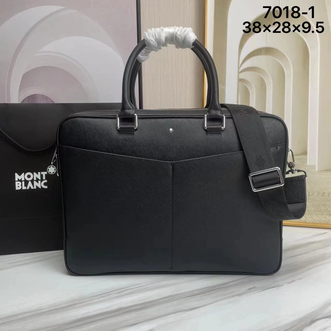 OdorResistant Mens Montblanc Briefcases 91617