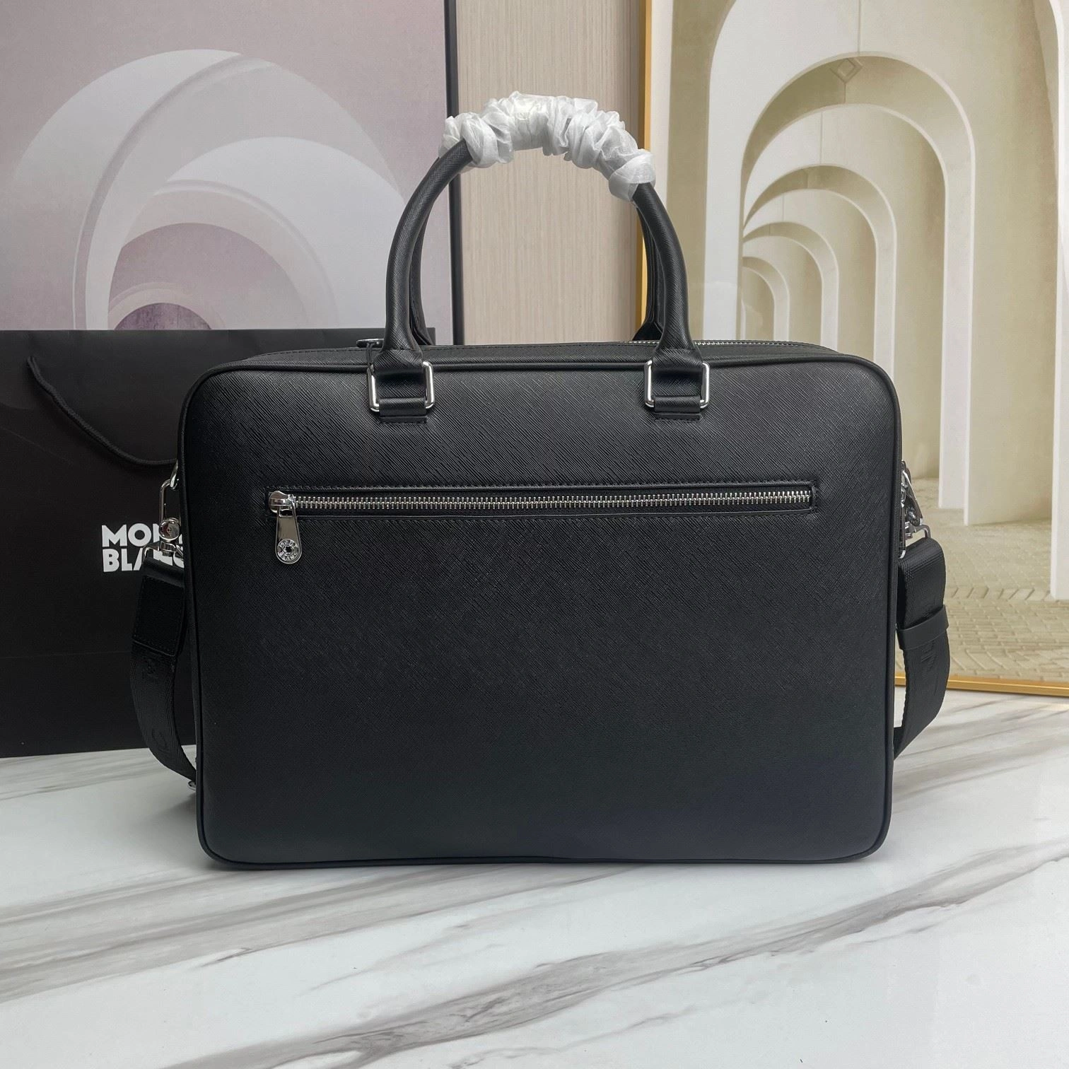 OdorResistant Mens Montblanc Briefcases 91617