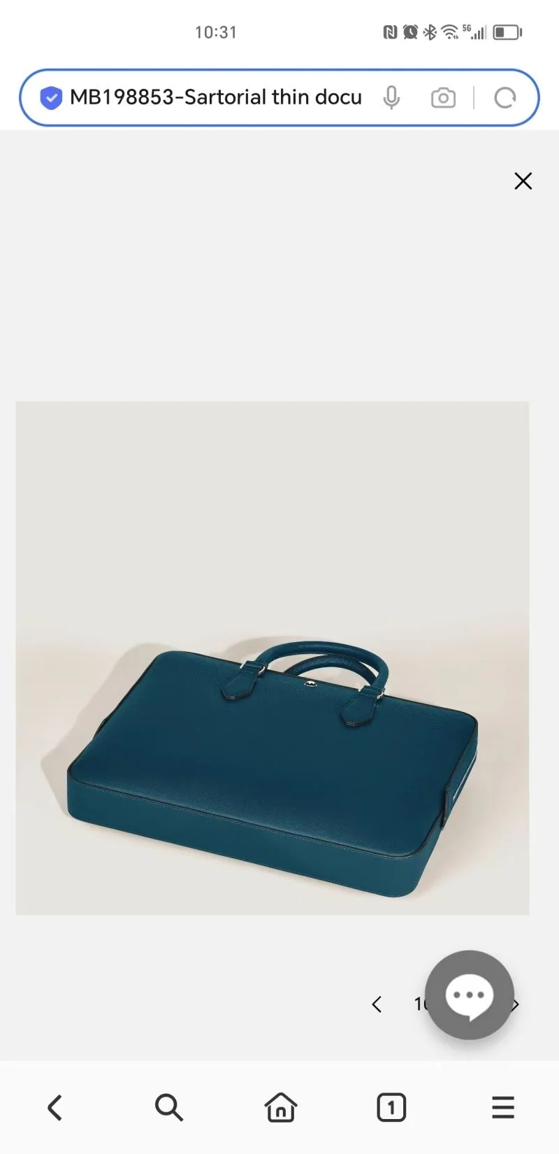 WellDesigned Mens Montblanc Briefcases 38613