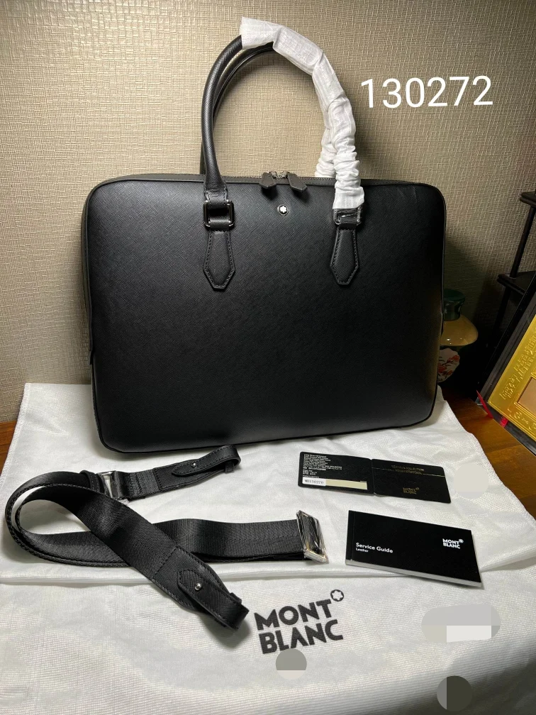 Stretchable Mens Montblanc Briefcases 38596